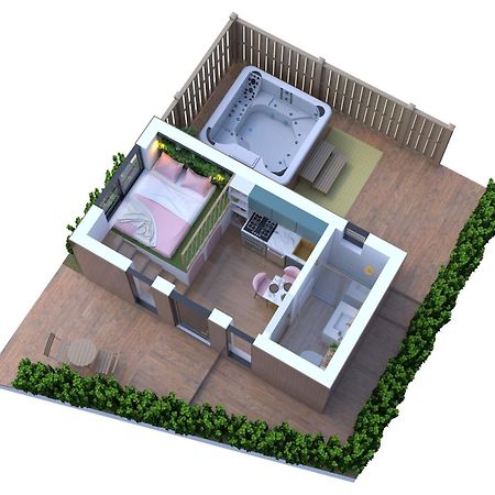 Studio Les 2 Fees - Jacuzzi - Deco Feerique Montfort-sur-Meu Zewnętrze zdjęcie